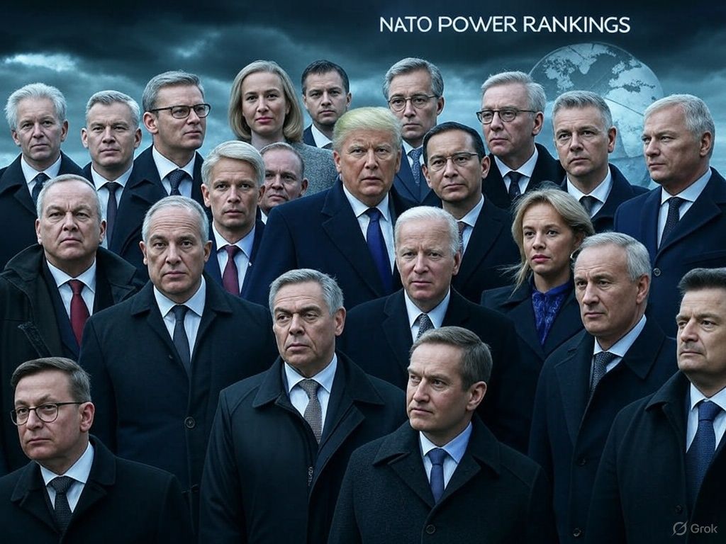 an image depicting 2025 NATO Power Rankings - Setting the Stage