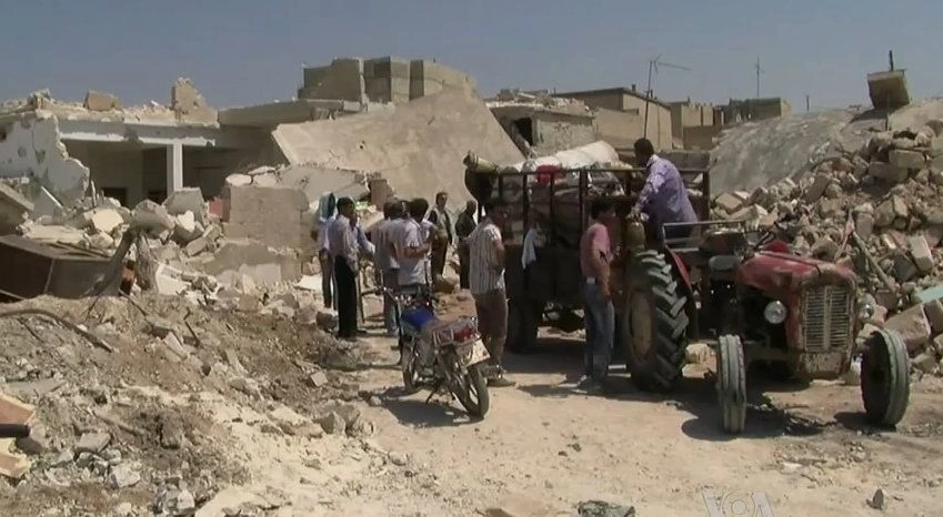 Azaz Syria during the Syrian Civil War