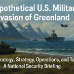 An image depicting A Hypothetical U.S. Military Invasion of Greenland