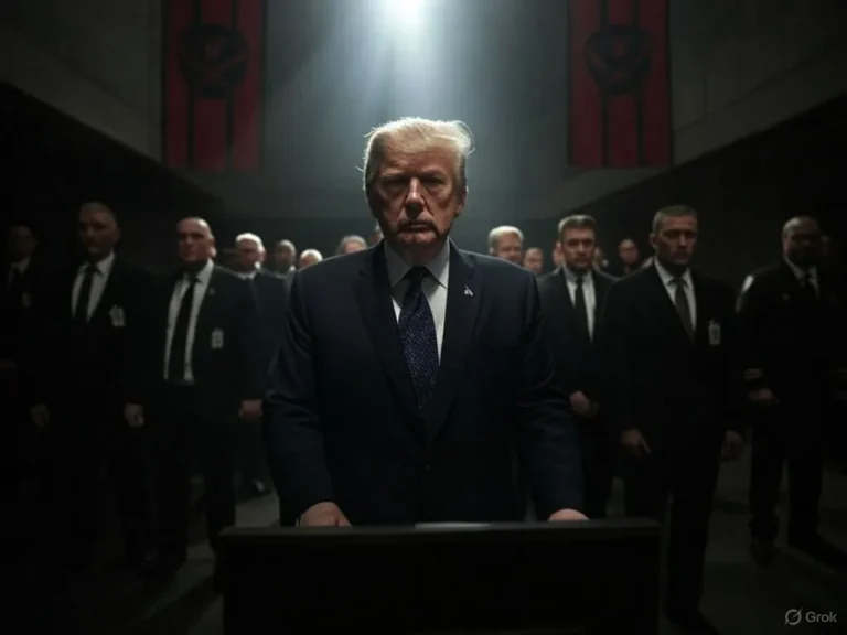 an image depicting Enemies of the State: Trump’s Security Clearance Purge and the Authoritarian Playbook