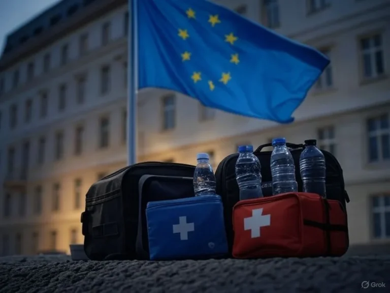 An image depicting EU’s 72-Hour Kits Signal Collapse of Western Security