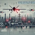 A stylized depiction of infrastructure warfare and the vulnerabilities it produces
