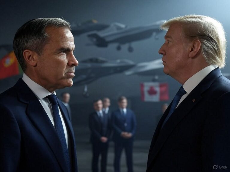 an image depicting Portugal Cancels F-35 Order, Canada Reconsiders: Is NATO Breaking Away from U.S. Military Dependence?