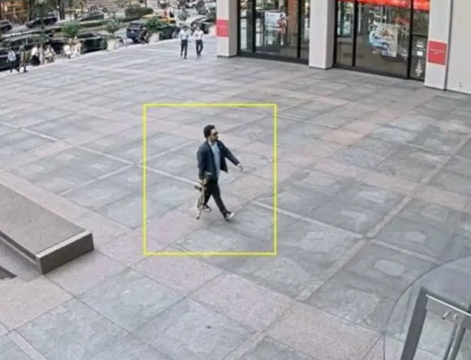 An image of the possible suspect involved in the mass shooting in New York City on July 28, 2025