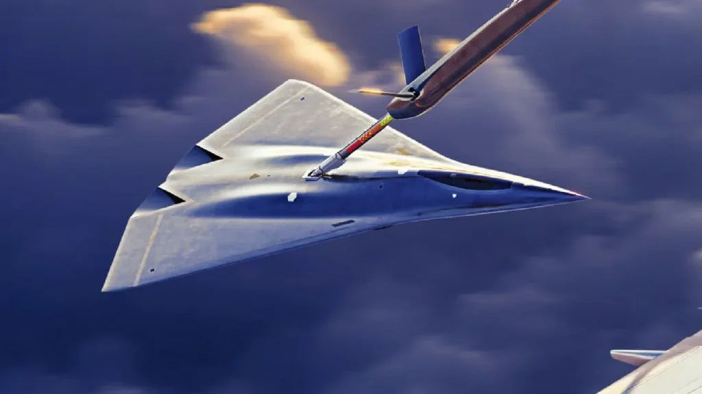 An image of Lockheed Martin's prototype for the NGAD. 