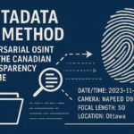 an image depicting Metadata as Method: Adversarial OSINT and the Canadian Transparency Regime