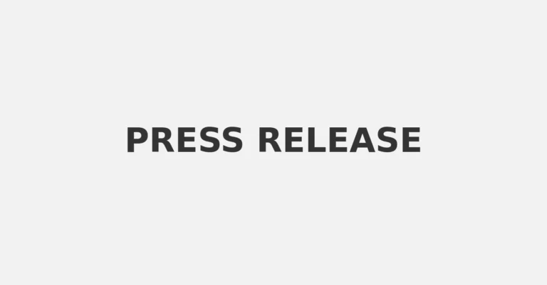 an image depicting that this is a press release