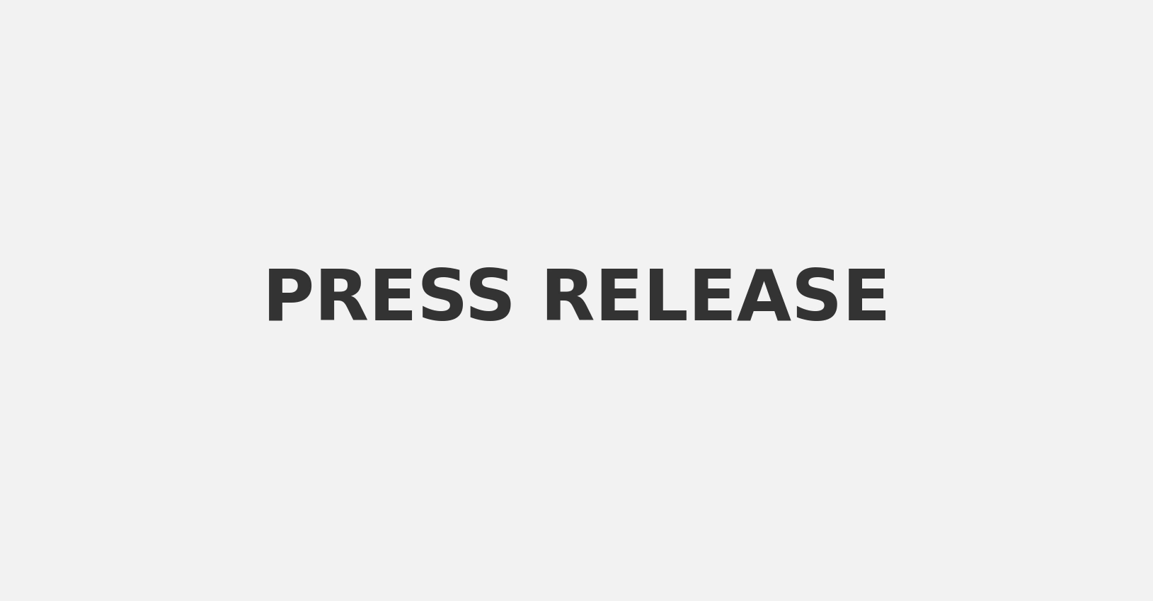 an image depicting that this is a press release