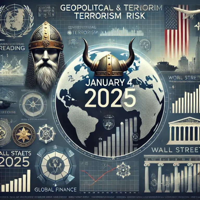 stylized depiction of the prime rogue daily risk report for january 4, 2025