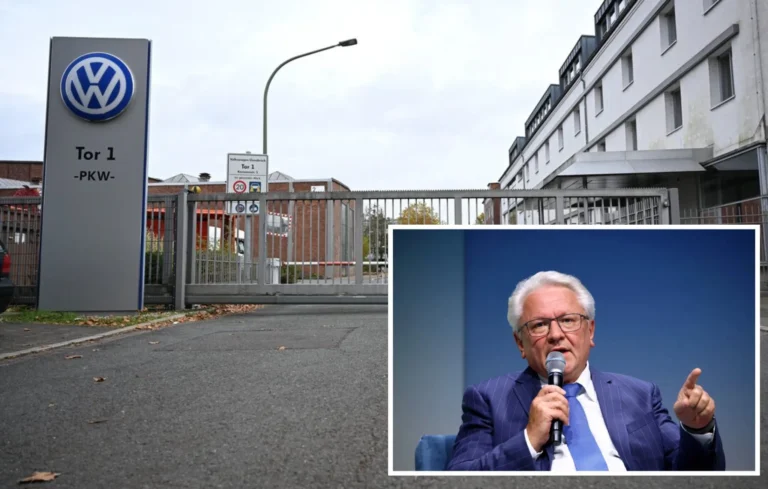 an image depicting Rheinmetall Eyes Volkswagen’s Osnabrück Factory for Military Production as Trump Threatens NATO and Canada