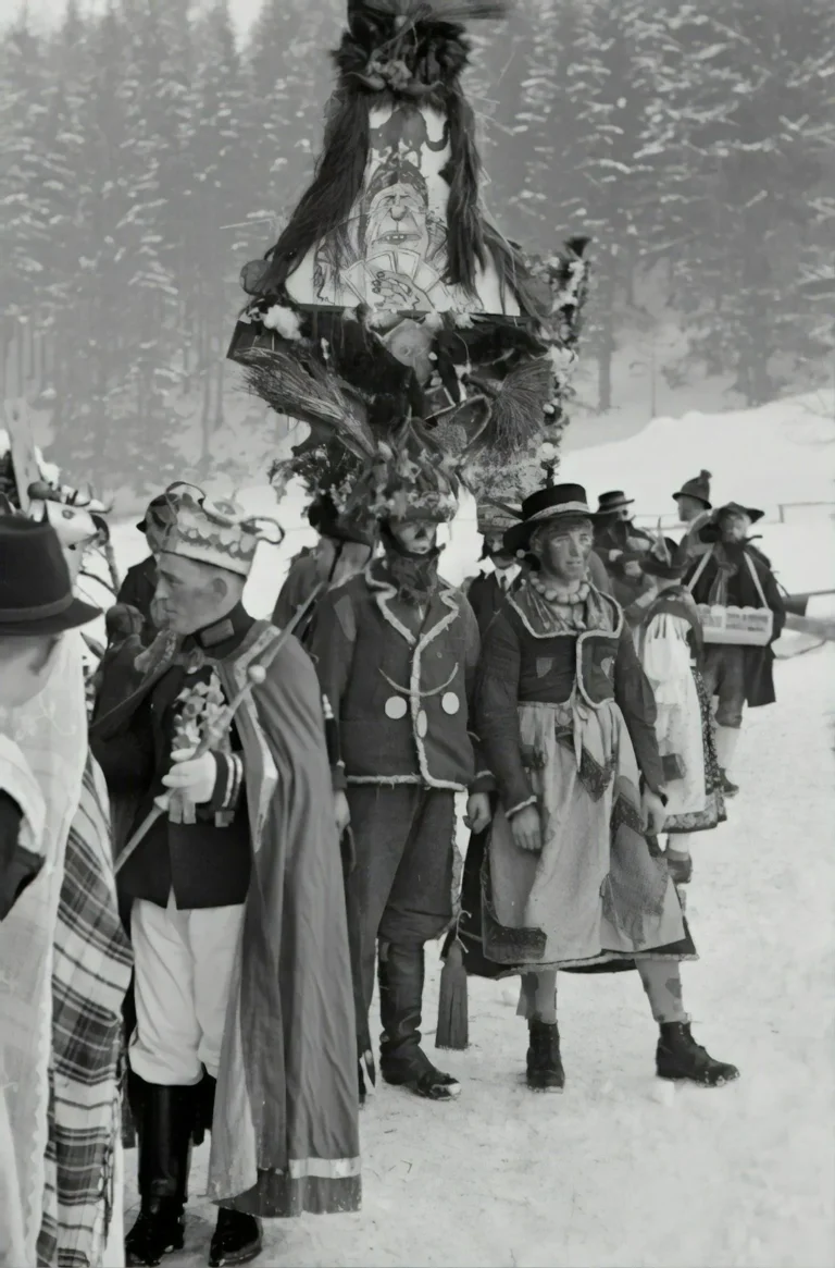 A photo of a pagan Slavic Friday the 13th Ritual highlighting the threat of terrorism on Friday the 13th.
