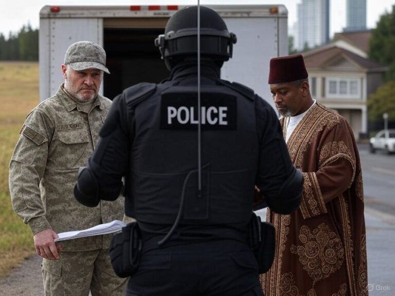 an image depicting The Evolving Sovereign Citizen Movement: Expansion into Canada, Minority Communities, and Digital Extremism