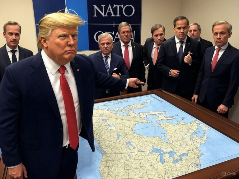 an image depicting Would NATO Defend Canada Against a U.S. Attack? A Geopolitical Reality Check