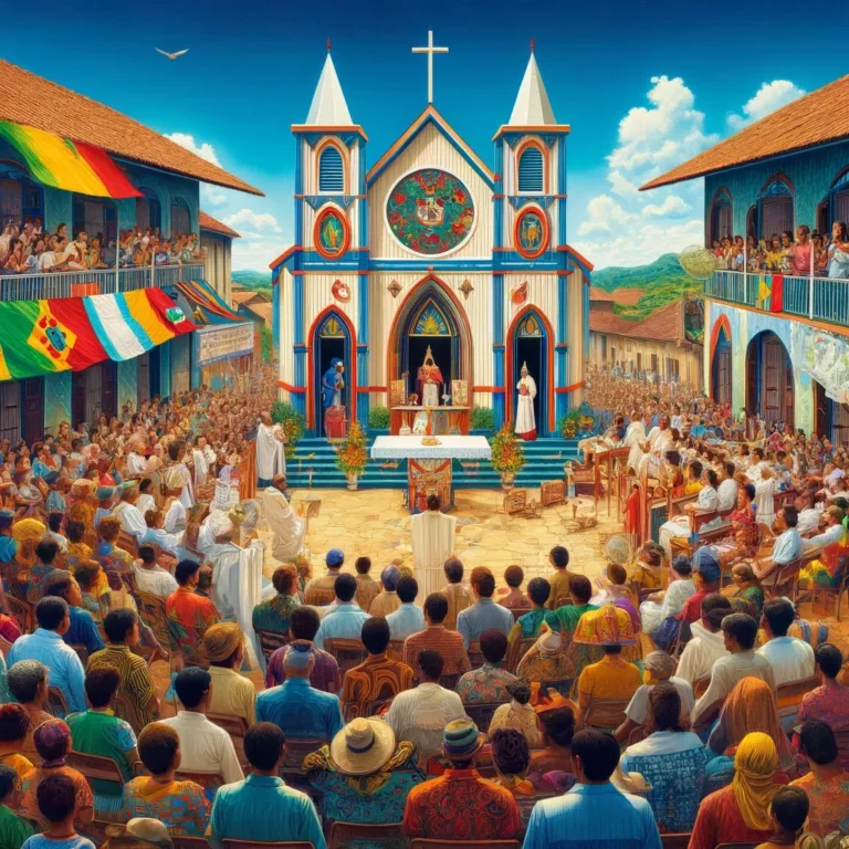 an abstract depiction of The Global South and the Future of the Catholic Church