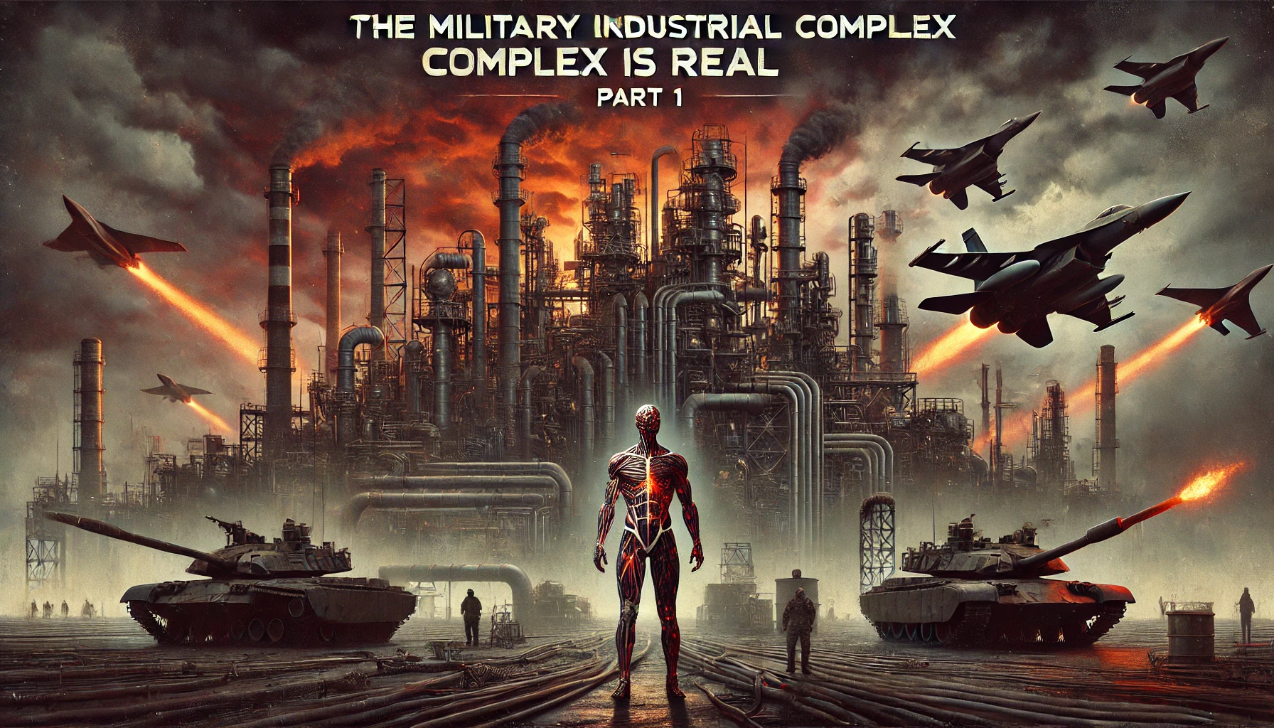 an image demonstrating that The Military Industrial Complex is Real, Part 1