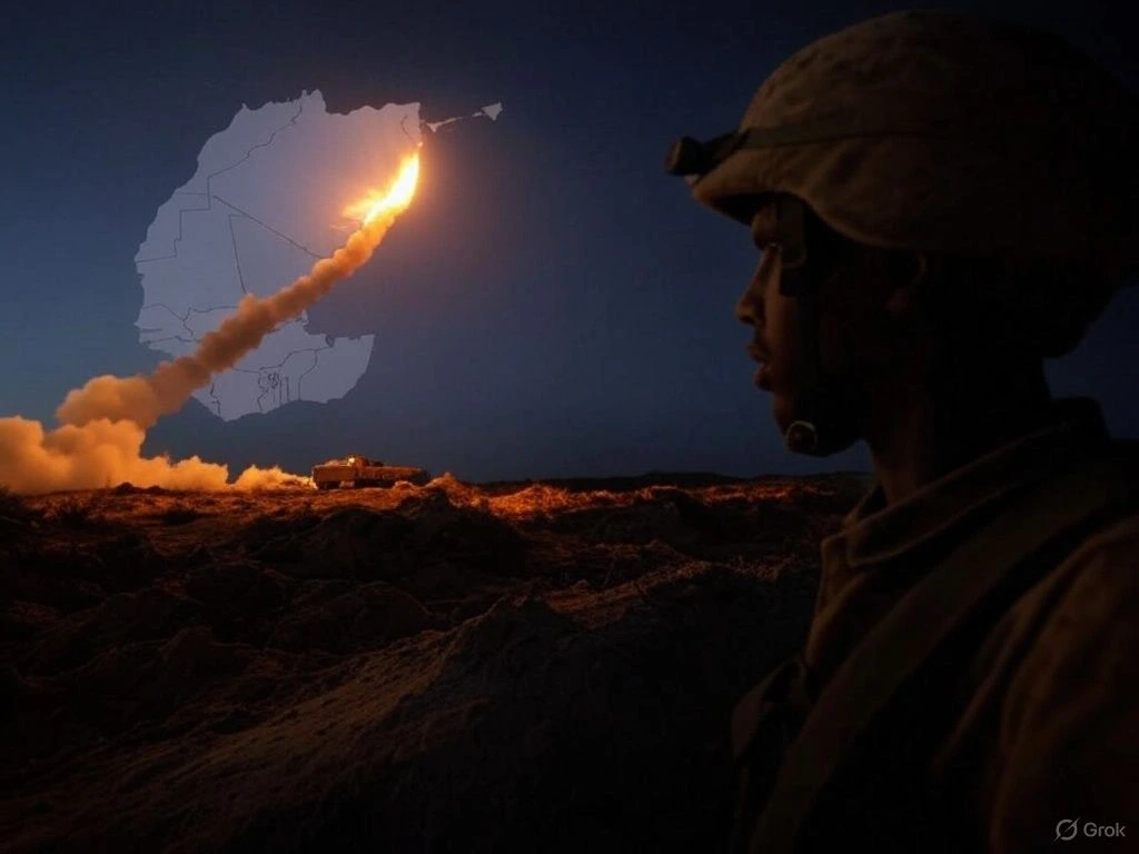 an image depicting U.S. Airstrikes in Somalia Under Trump’s Second Term: Strategy, Impact, and Consequences