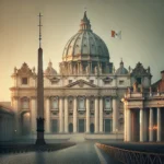 A stylized depiction of What Happens When a Pope Dies?