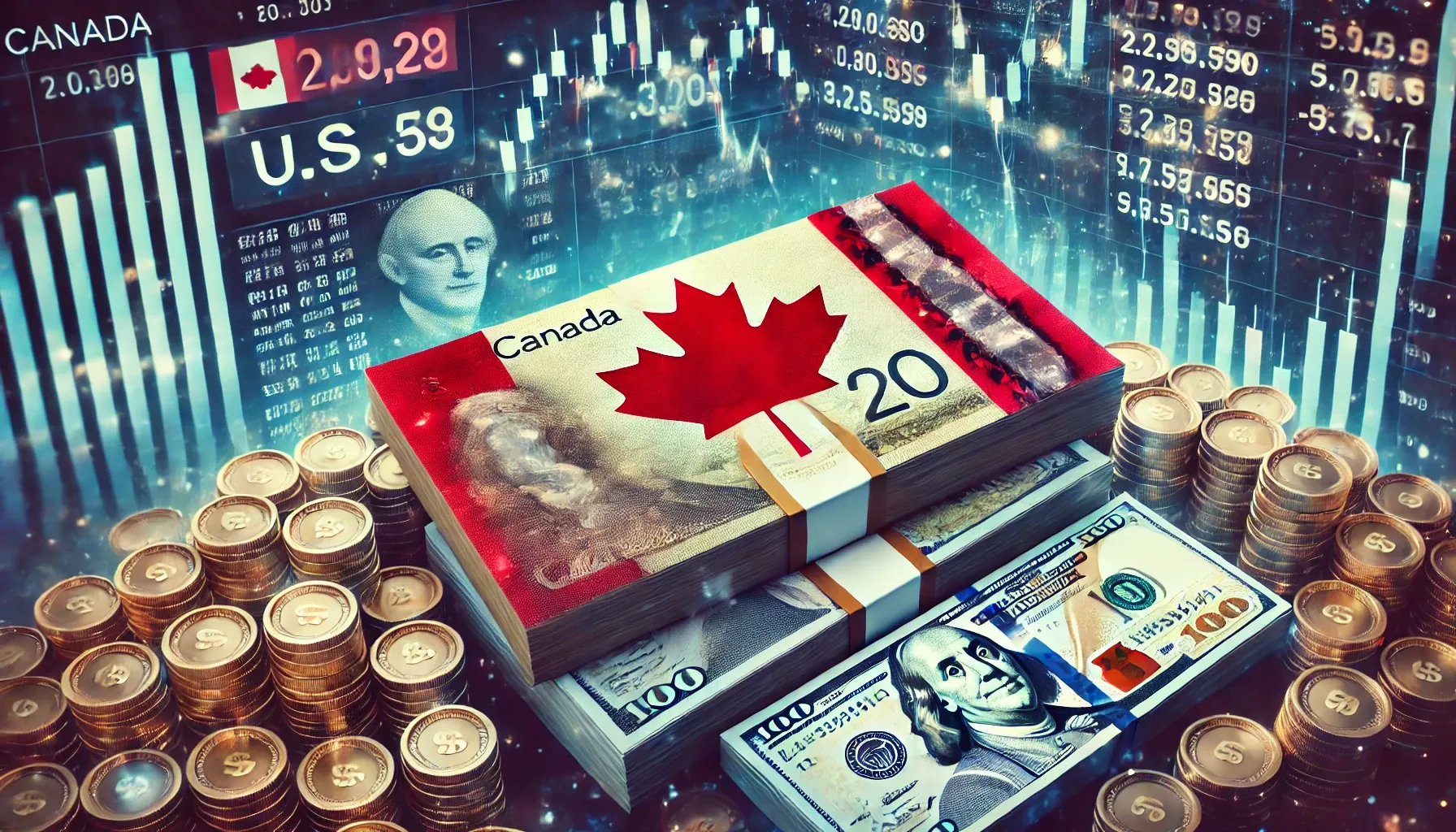 an image depicting What If Canada Dumps Its U.S. Treasury Bonds?