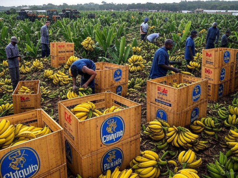 an image depicting Why Are Bananas So Cheap? The Economic & Geopolitical Forces Keeping Them the Cheapest Fruit on Earth