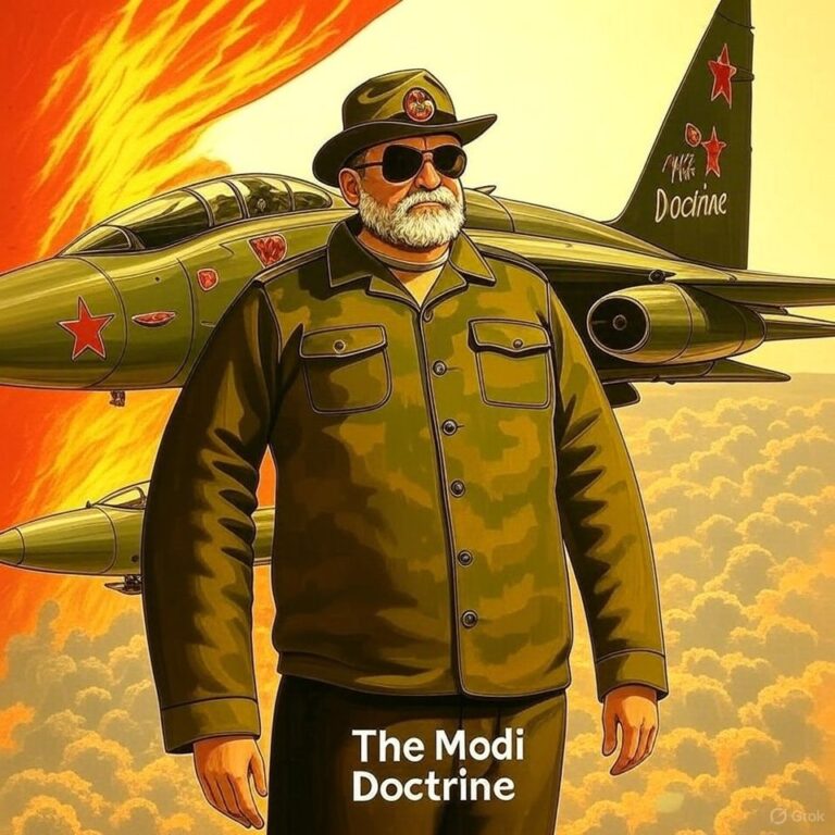 An image depicting Authoritarian Populism: The Modi Variable in the May 2025 India-Pakistan Crisis