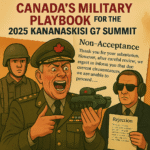 an image depicting Canada’s Military Playbook for the 2025 Kananaskis G7 Summit - 2025 G7 Security Series #2