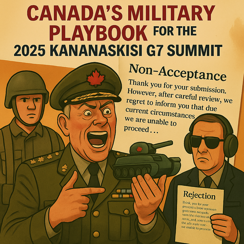 an image depicting Canada’s Military Playbook for the 2025 Kananaskis G7 Summit - 2025 G7 Security Series #2