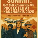 An image depicting Securing the Summit: How Non-G7 Leaders Are Protected at Kananaskis 2025 - 2025 G7 Security Series #12