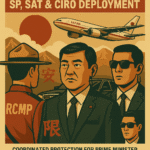 an image depicting Summit Shadows: Japan’s Security Footprint at the 2025 G7 Kananaskis Summit - 2025 G7 Security Series #8