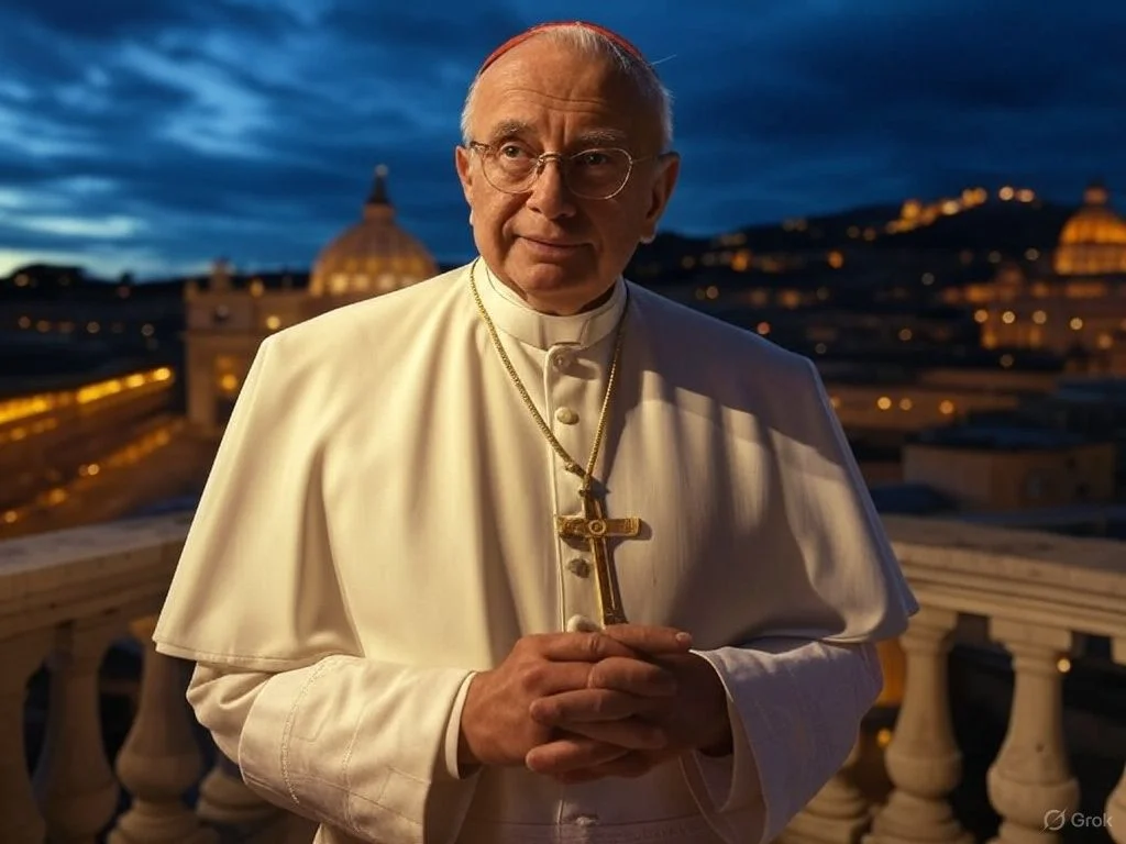 An Image Depicting The Geopolitical Implications of Pope Leo XIV's Election