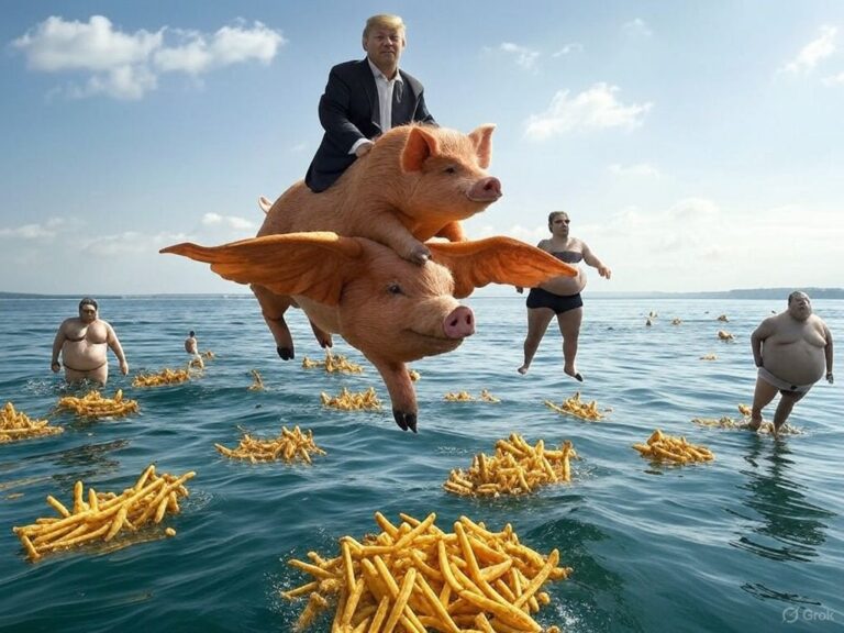 An Image Depicting The “Gulf of America” Gambit – Moronic Genius at Sea