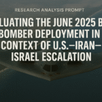 an image depicting U.S. B‑2 Deployment to Guam Amid Iran–Israel Conflict: Strategic Analysis