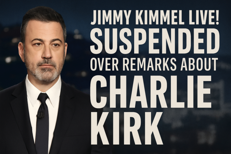 an image depicting The Suspension of Jimmy Kimmel Live! and the Free‑Speech Paradox: An OSINT Investigation