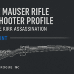 an image depicting The Mauser Rigle and Shooter Profile in the Charlie Kirk Assassination