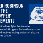 an image depicting Tyler Robinson and the Groyper Movement